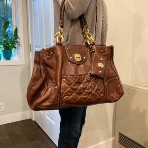 Juicy Couture Leather Weekender Bag